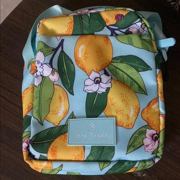Vera Bradley Lemon Print Sling Bag s-l400.jpg main image 2